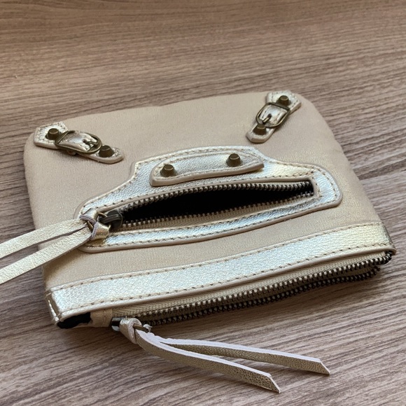 Balenciaga pouch motocross classic leather canvas - Picture 7 of 16